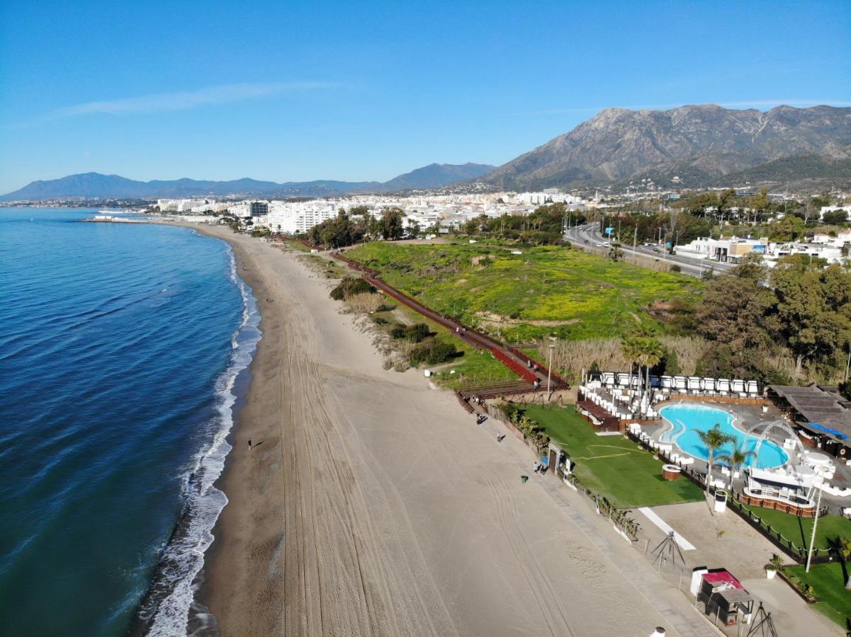 Studio-Near The Beach, Bbq And Seawater Pool 마르베야 외부 사진